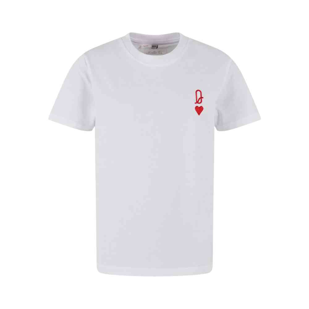 Mister Tee - Queen Card Game EMB Tshirt Enfant - Blanc